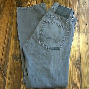 Original straight American Eagle gray jeans 26x28